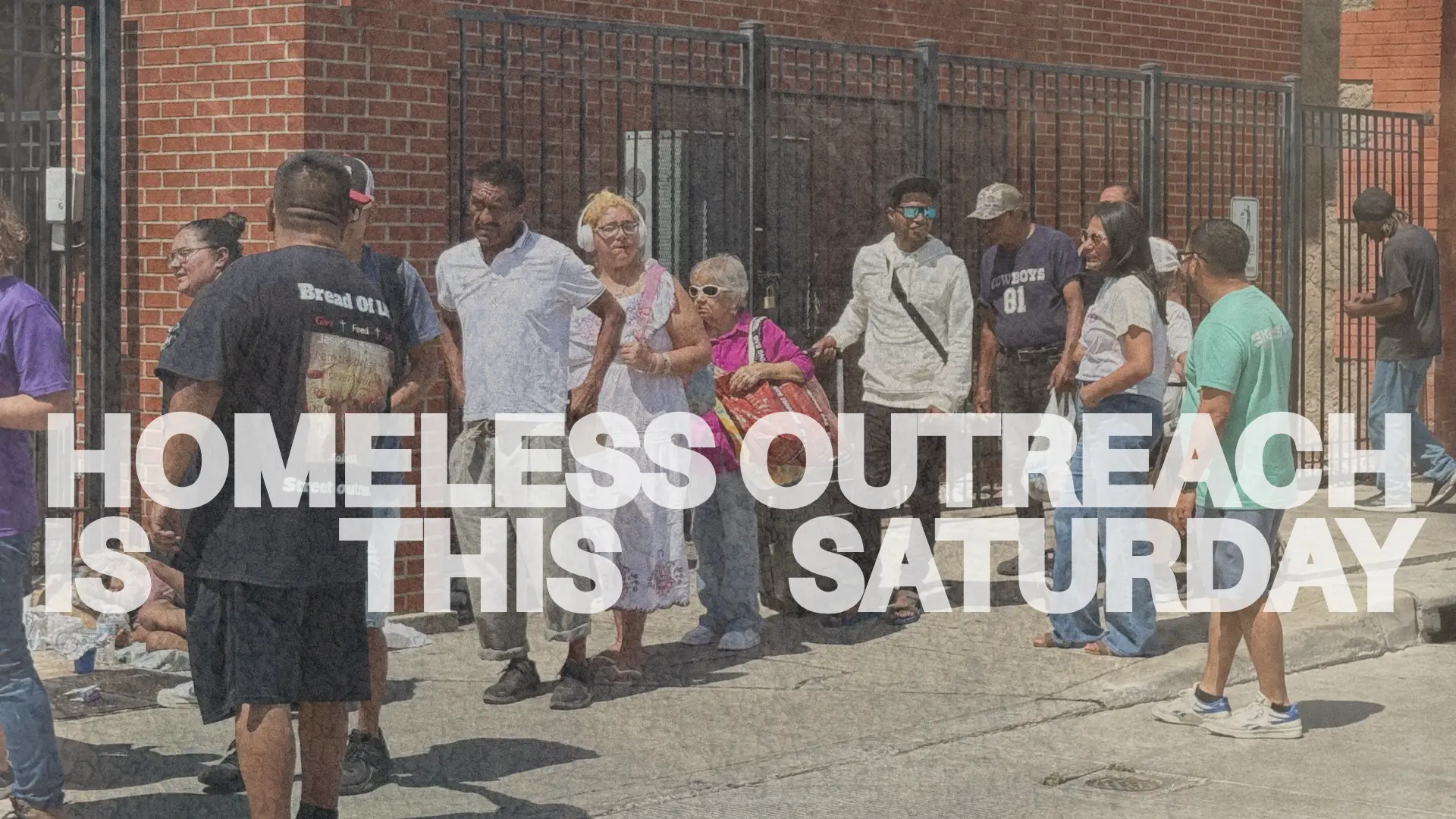 homeless outreach this saturday (Presentation)