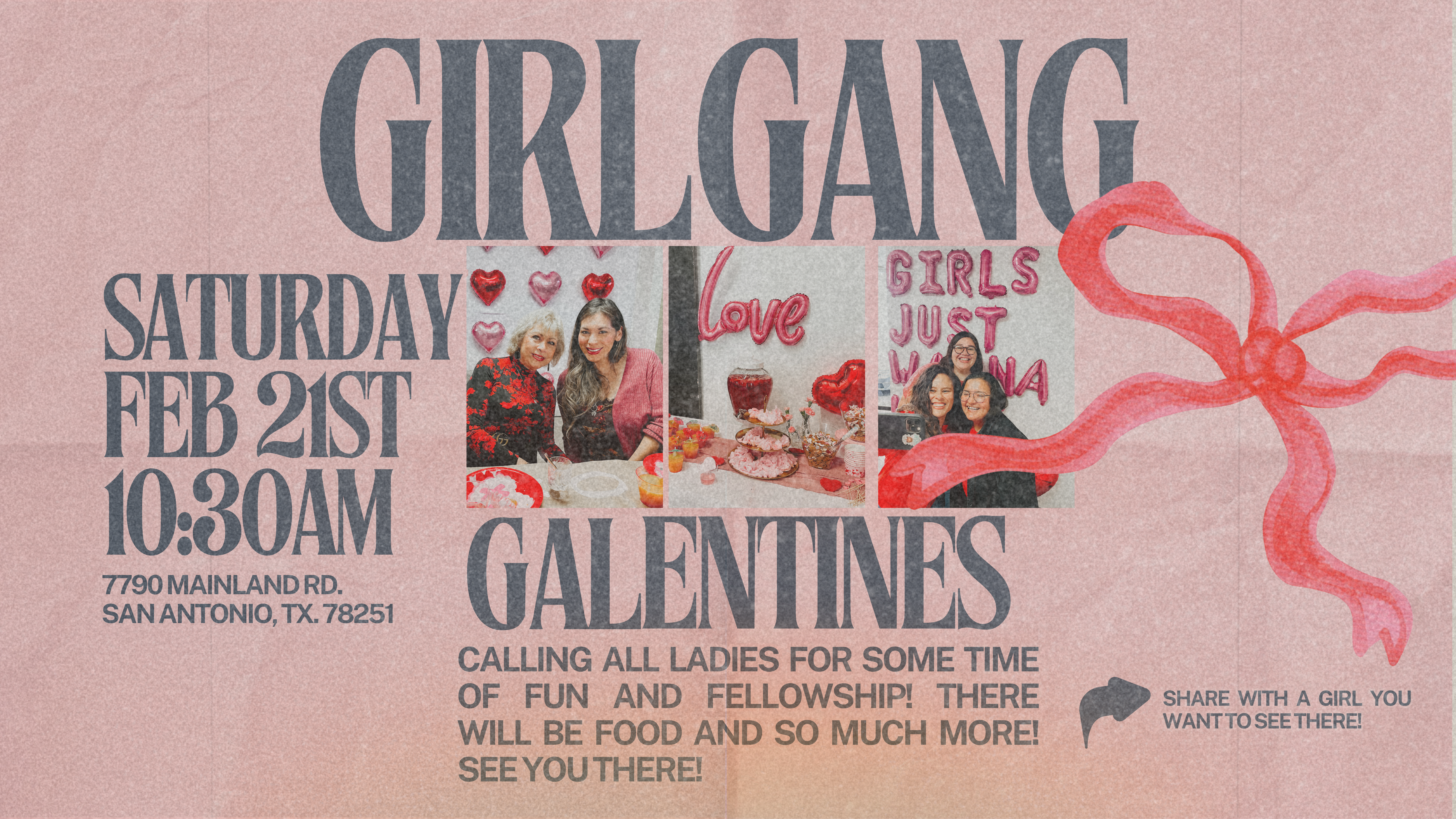 Beige and Pink Illustrated Coffee Shop Promo Instagram Post (1600 x 800 px)